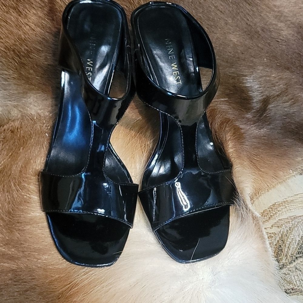 Black Nine West Heels Size 6